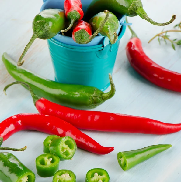 Pimentos de pimentão — Fotografia de Stock