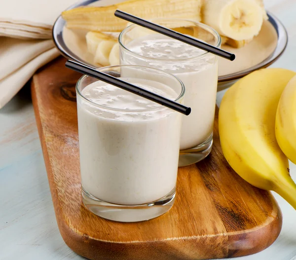 Smoothie with banana — Stock Photo, Image