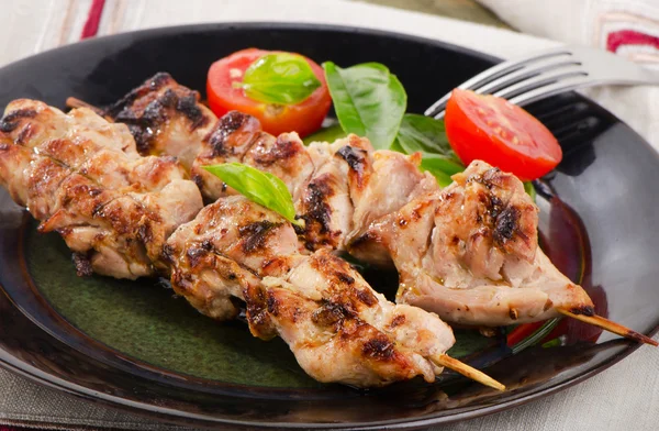 Chicken kebab — Stock Photo, Image