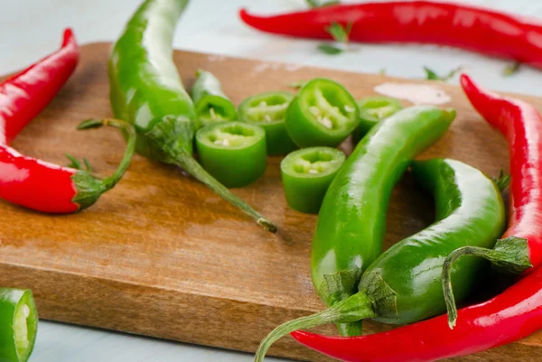 Hot Chili Peppers — Stock Photo, Image