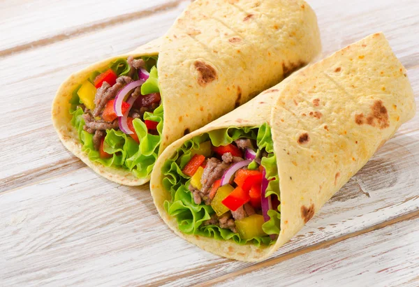 Tortilla-Packungen . — Stockfoto