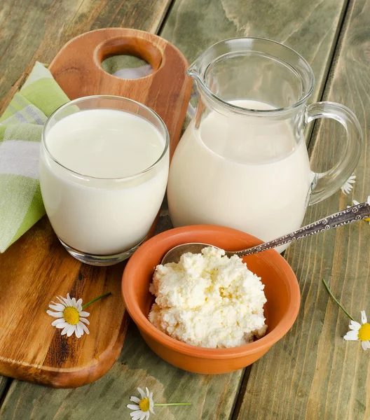 Fresh milk  products — Stock Photo, Image