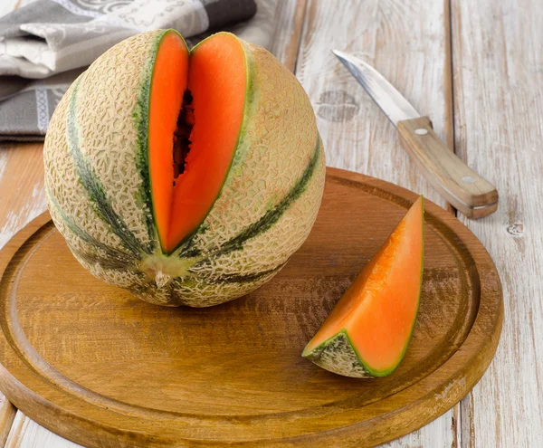 Dojrzały melon — Zdjęcie stockowe