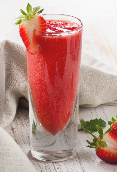 Çilekli Smoothie — Stok fotoğraf