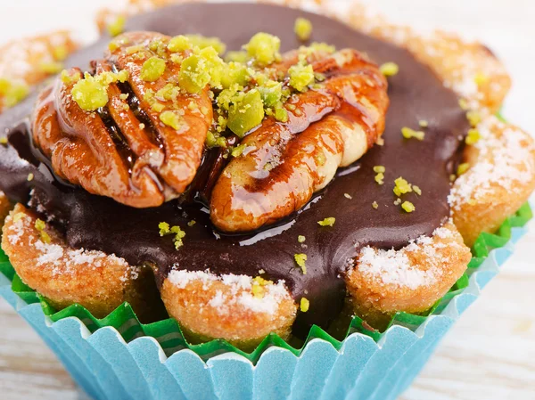Sweet Chocolate Cupcake — Stock Photo, Image