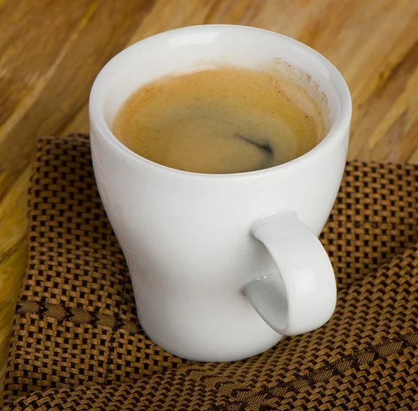 Heißer Espresso-Kaffee — Stockfoto