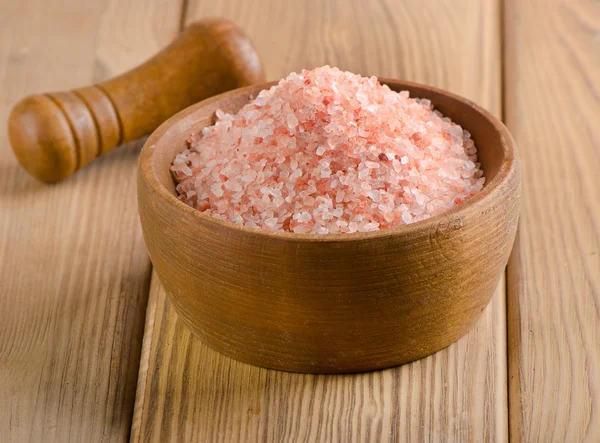 Roze zout — Stockfoto