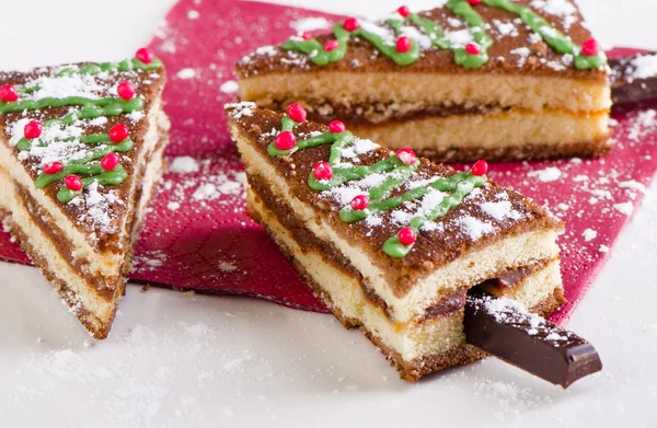 Gâteau doux de Noël — Photo