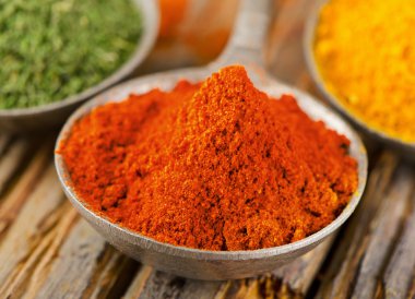 çeşitli baharatlar seçimi