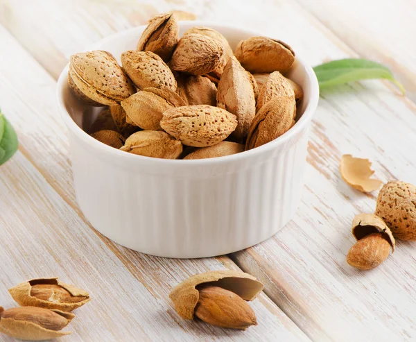 Almonds nut — Stock Photo, Image