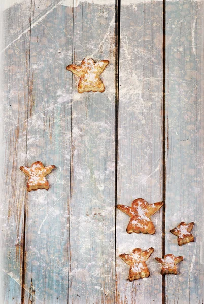 Cookie-uri de Crăciun de casă — Fotografie, imagine de stoc