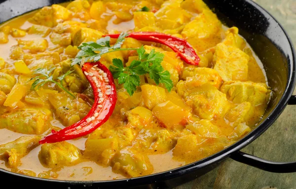 Kyckling curry — Stockfoto