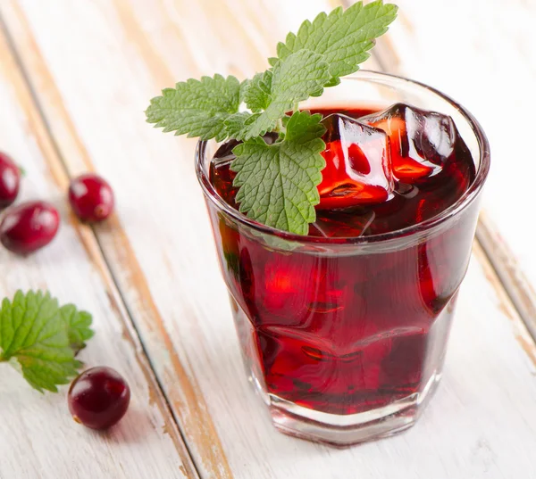 Cranberry cocktail — Stock Photo, Image
