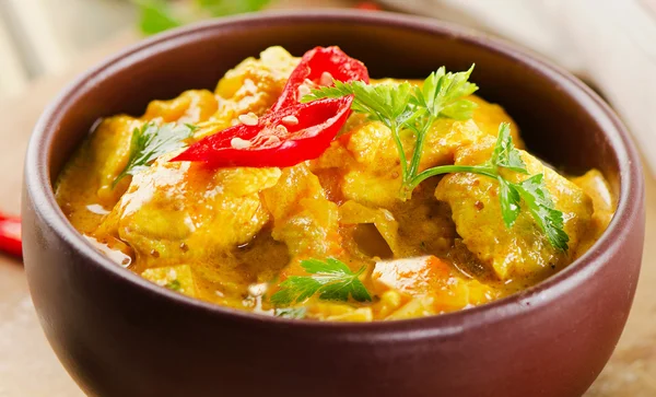 Indisk kyckling curry — Stockfoto