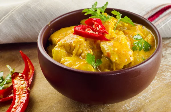 Indian chicken curry — Stock Photo, Image