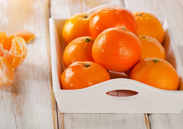 Mandarines juteuses fraîches — Photo