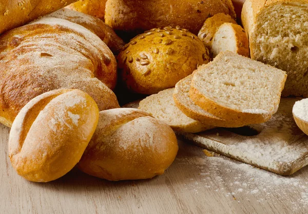 Fresh natural bread — Stock Photo, Image