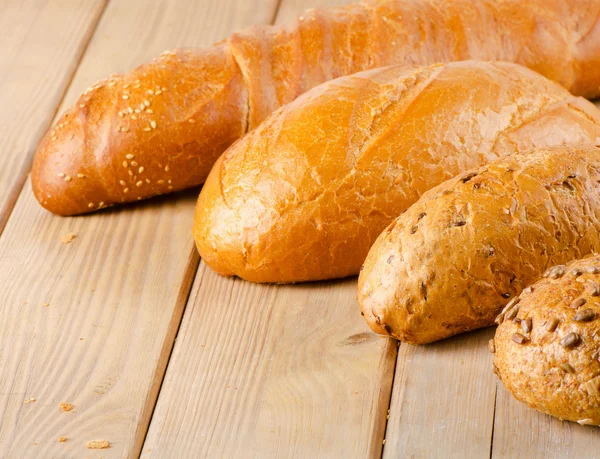Fresh loafs of bread — Stock Photo, Image