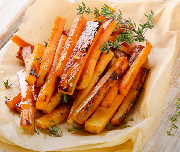 Sweet potato fries — Stock Photo, Image