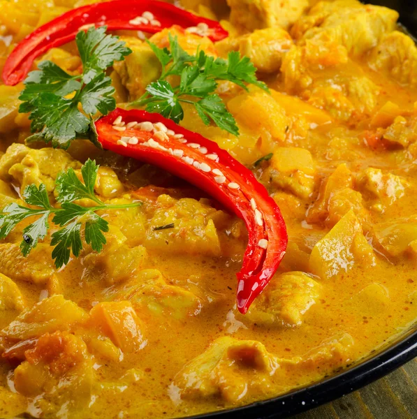 Indisches Hühnercurry — Stockfoto