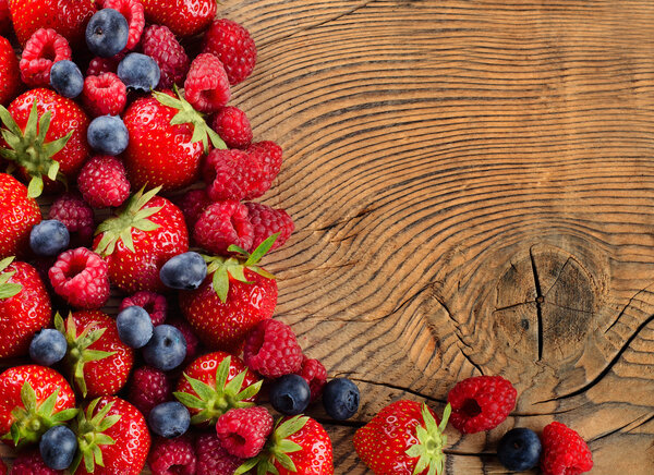 Fresh tasty berries