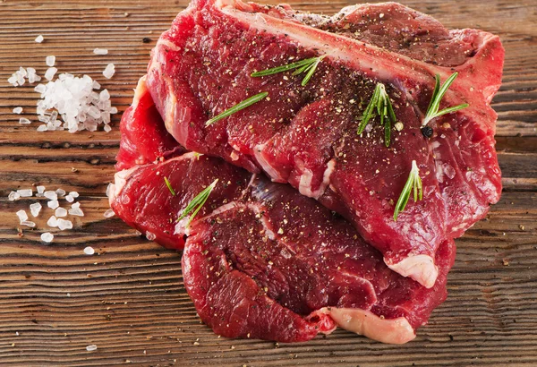 Bistecca di carne di manzo — Foto Stock