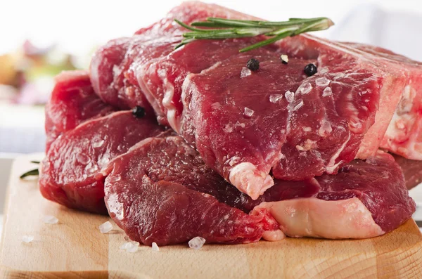 Bistecca di carne di manzo — Foto Stock