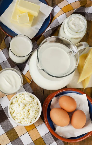 Dairy milky products — Stock Photo, Image