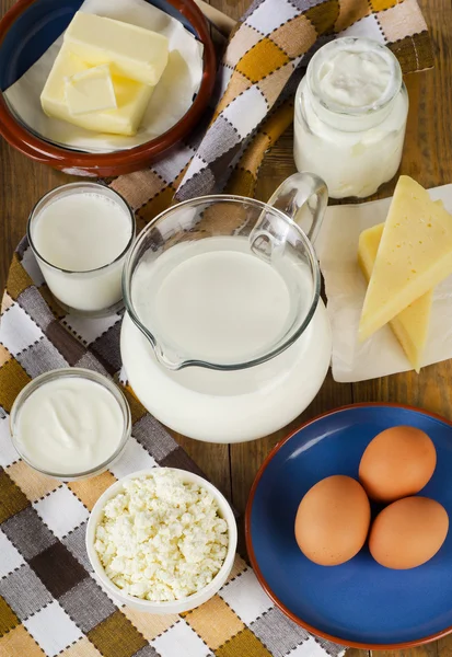 Dairy milky products — Stock Photo, Image