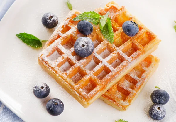 Belgische wafels — Stockfoto