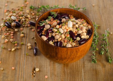 karışık kuru fasulye
