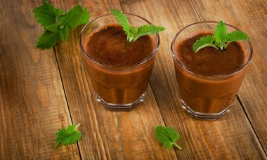 ev yapımı çikolata mousse 