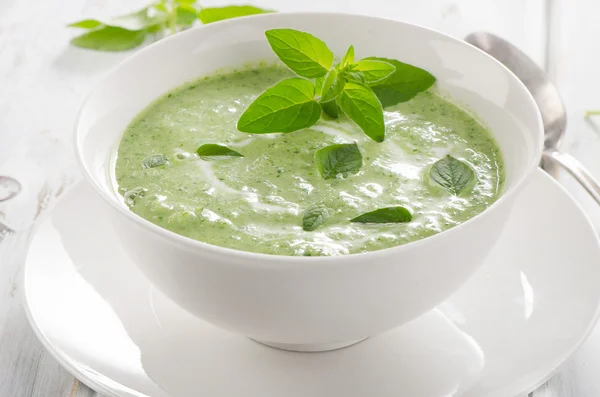 Sopa de verduras cremosa —  Fotos de Stock