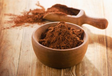 Kase ve Kepçe kakao tozu