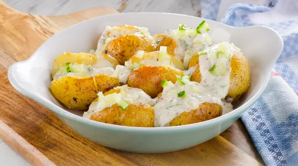 Patatas horneadas calientes — Foto de Stock
