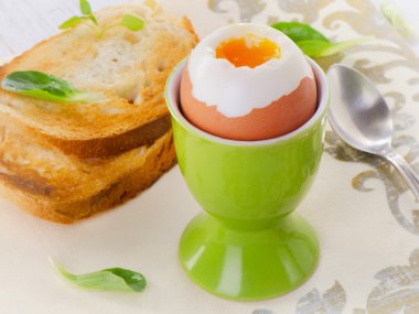 Yumurta ve tost.