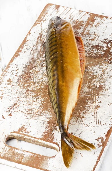 Tasty smoked fish — Stock Photo, Image