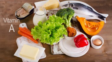 A vitamini ürünleri kaynakları.