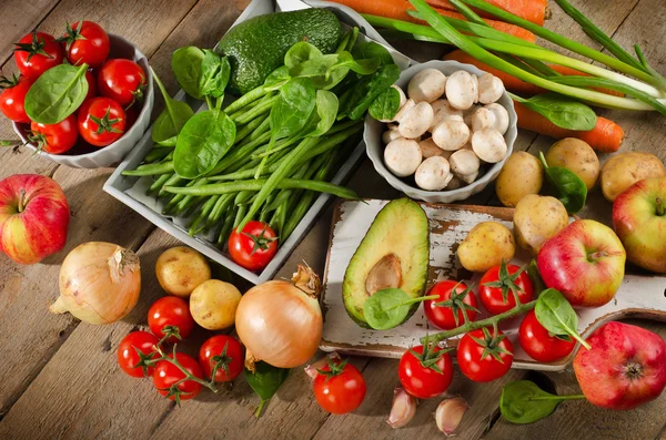 Verduras ecológicas saludables —  Fotos de Stock