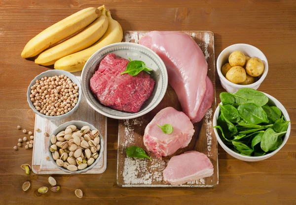 Products Highest in Vitamin B6 — Stock Photo, Image