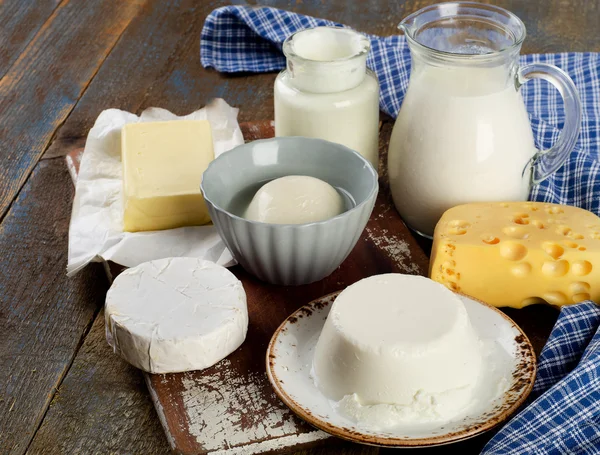 Fresh Dairy products — Stock Photo, Image