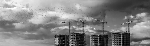 View of a urban construction site — Stock Photo, Image