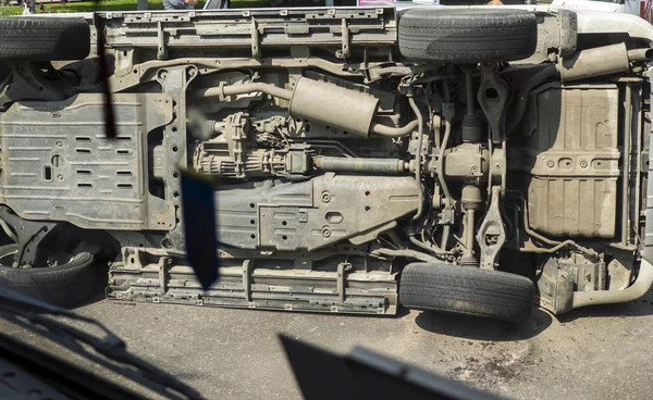 Accidente de coche grave — Foto de Stock