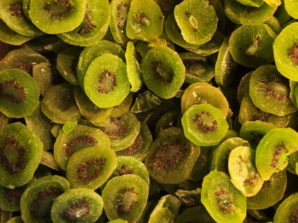 Dried kiwi  background — Stock Photo, Image