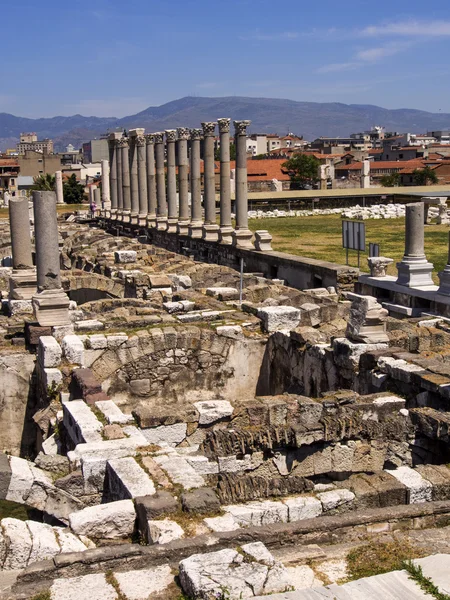 Ruins of Ancient city Smyrna — Stock Photo, Image