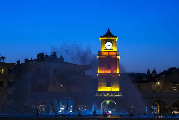 말 마리스 시계탑 — 스톡 사진