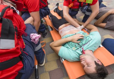 Kızıl Haç terörist saldırı eğitimi