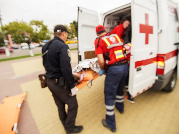 Formation de la Croix Rouge — Photo