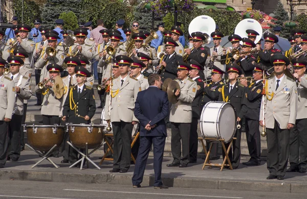 Brass Band of the Ministry of Defense — Stock Photo, Image