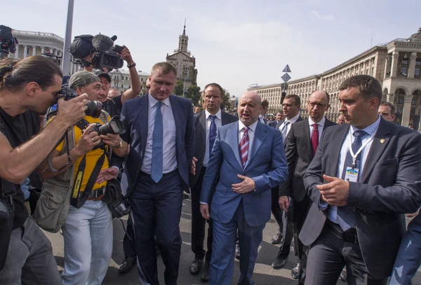 Ukraiński Parlament głośnik Ołeksandr Turczynow — Zdjęcie stockowe